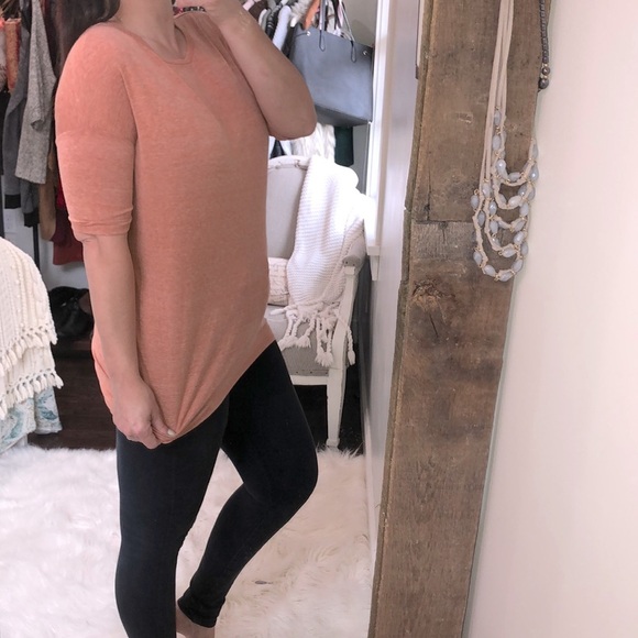 LulaRoe xxsmall orange Irma top new with tags - Picture 3 of 5